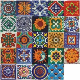 Stickers Carrelage pour Salle de Bain et Cuisine, 24 Pièces Stickers Muraux Carrelage Auto-Adhésif