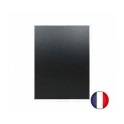 Ardoise murale en bois couleur blanc dimensions 86 x 66 cm - Fabrication française - Blanc