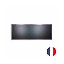 Interface Plv - Ardoise murale en bois couleur violet dimensions 166 x 66 cm - Fabrication