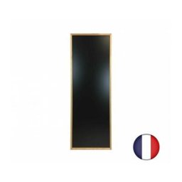 Interface Plv - Ardoise murale cadre carré en bois brut dimensions 163 x 63 cm - Fabrication
