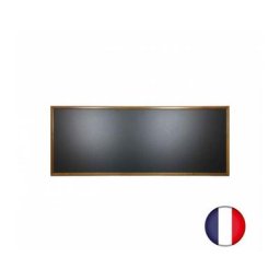 Interface Plv - Ardoise murale en bois couleur chêne dimensions 166 x 66 cm - Fabrication française