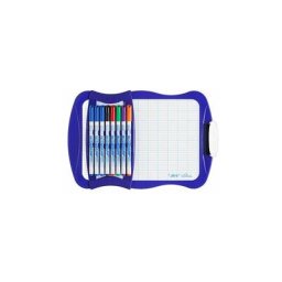 Kit Ardoise Bic Velleda effaçable à sec 21 x 31 cm