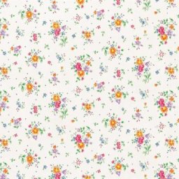 Film adhésif décoratif pour meuble Mini Fleurs 200 x 45cm Multicolore - Multicolore
