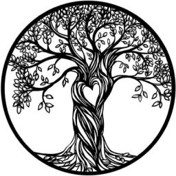 Décoration Murale - Arbre de Vie en Métal Art Mural en Fer Deco Art Mur Zen Vintage Decoration