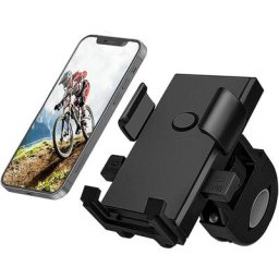 Support Téléphone Universel Moto Vélo Réglable Anti-Vibration Support Téléphone Vélo Pivotant 360°