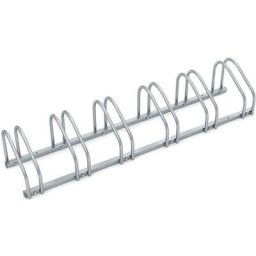 BS00006 Rack à vélos, support de rangement bicyclette, râtelier vélo, Support pour 6 vélos, au sol
