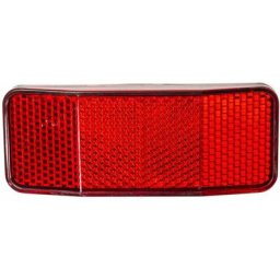 Cyclingcolors - Réflecteur arrière rouge à visser 100x40 universel vélo vtt catadioptre