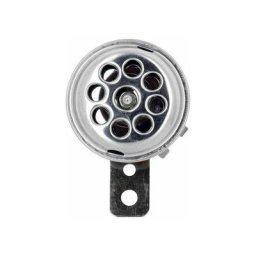 Cyclingcolors - Klaxon chromé avertisseur sonore 66mm 12V 105 dB moto scooter mobylette voiture