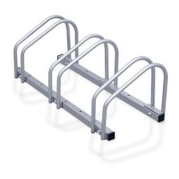 Ratelier velo 3 velos Systeme rangement pour velo - Argent - Hengda
