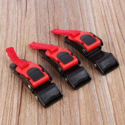 3X Clip de vitesse pour casque de moto à dégagement rapide mentonnière bouton tirer boucle vélo