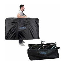 Sac de Transport Vélo de Route Pliant 26 Pouces Housse de Roue vtt Voyage Porte Vélo 132 x 25 x