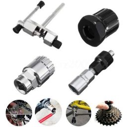 GP - 4 Pcs Kit Outils de Réparation de Vélo, Extracteur Manivelle de Vélo, Outils de Réparation