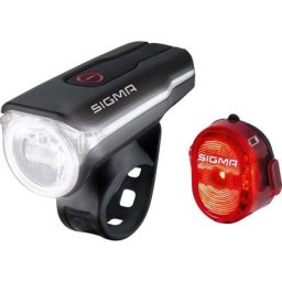 Phare de vélo aura 60 / Nugget Set led à batterie noir A848642 - Sigma