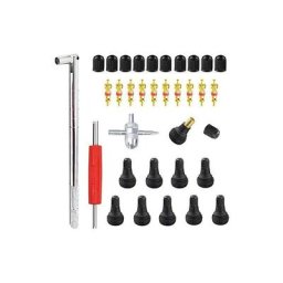 23Pcs Demonte Valve Pneu Outil, Valve Core Remover pour Voiture Remplacement, Valve Core 10pcs, 4-1