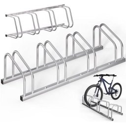 Râtelier pour 2-6 vélos râtelier support de rangement pneu 60mm au choix 4 bikes (en)
