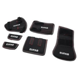 Eufab - Lot de 6 pièces de protection pour cadre de vélo