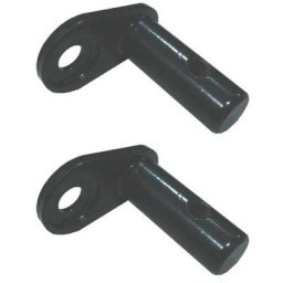 Vidaxl - Attelages de remorque pour vélo 2 pcs Noir