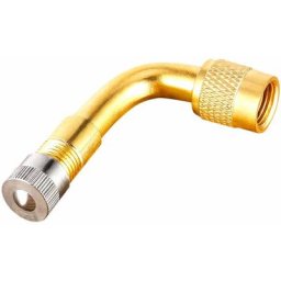 Adaptateur d'extension de valve de pneu, prolateur de tige de pneu en laiton coudé à 90 degrés pour