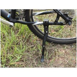 Béquille de vélo en Aluminium avec clé hexagonale et Cloche de vélo, Universel réglable Support