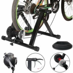 Roller trainer 6 vitesses vélo pliable vélo d'entraînement 150 kg vélo d'exercice