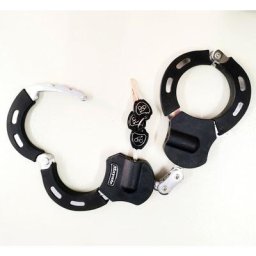 Menottes antivol - pour vélos, scooters et poussettes, unisexe, adulte, version monobloc noire