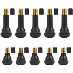 10 PCS Valve Pneu Voiture Tubeless Valve Auto de Caoutchouc Capuchon Pneu Voiture Remplacement