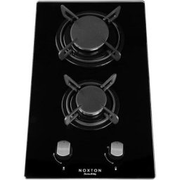 Built-in 30cm 2 brûleur gaz plaque de cuisson Domino noir cuisinière en verre avec kit gpl & ffd