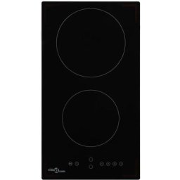 Plaque de cuisson Céramique 2 brûleurs Contrôle tactile 3000 w Vidaxl