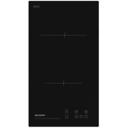 Sharp - Plaque vitrocéramique 3000W 29cm, KH3V19NT00FR - Noir