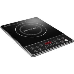 Plaque de cuisson induction simple 2000W ultra-mince avec commande tactile par capteur et