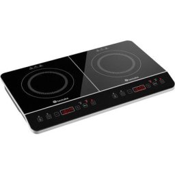 Table de cuisson à induction double 3400 W - plaque chauffante, plaque de cuisson portable, plaque