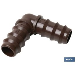 Raccord en coude pour arrosage par goutte à goutte Utilisation recommandée pour le jardinage et