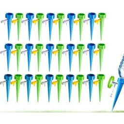 30Pièces Irrigation Goutte à Goutte Kit, Arrosage Plantes Automatique avec Vannes, Irrigation