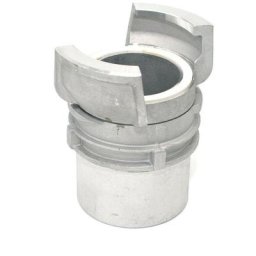 Demi raccord symétrique Guillemin, pompier, à verrou à douille filetée femelle en aluminium - dn 65