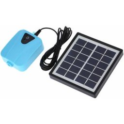 Pompe solaire Aérateur d'étang de pompe à oxygène d'eau d'oxygénateur de charge d'énergie