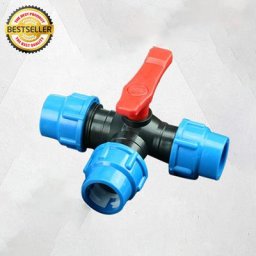 Tophomer - Raccord en t pour tuyau d'eau en plastique à compression 32MM