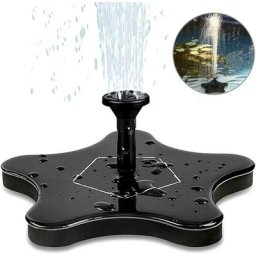 Cmodihi - 1.4W pompe de fontaine d'eau à énergie solaire pour bain d'oiseaux, bassin de jardin,
