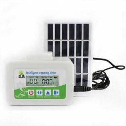 Système d'irrigation goutte à goutte automatique, minuteur à énergie solaire - Kit réglable avec