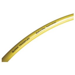 Tuyau d'arrosage jaune diamètre 15mm longueur 25m Tricoflex 116861 - Jaune