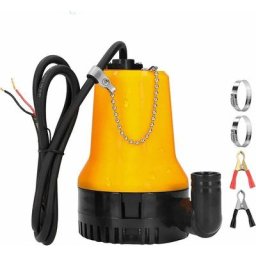 12V Pompe à eau submersible Pompe submersible 50W 4200L / h Pompe à courant continu Pompe à eau