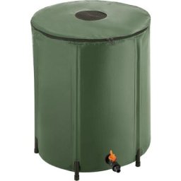Récupérateur d'eau de pluie - réservoir d´eau de pluie, citerne d´eau de pluie, cuve à eau - 200 l