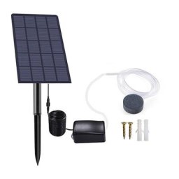 Fontaine Solaire 5V 2.5W DIY Fontaine Pompe à oxygène, Pompe Solaire Fontaine pour Bassin, Bains