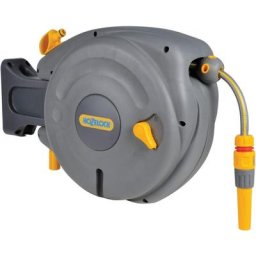 AutoReel mit 10 Meter Schlauch 2485R0000 1 pc(s) gris, jaune Dévidoir de tuyau Y331582 - Hozelock