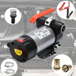 Randaco Pompe d'extraction d'huile auto-amorçante 175 W, pompe à fioul, Pompe diesel, 40 L/min