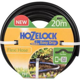 Tuyau d'arrosage Souple / Flexi diam13mm 20m Hozelock Garantie 3 ans - Noir