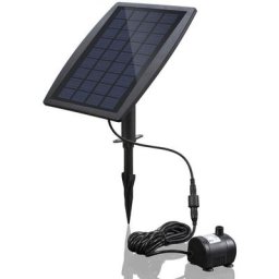 Pompe à eau solaire,sans brosse pour bassin Pompe à eau solaire pour fontaine avec panneau solaire