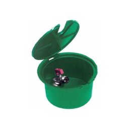 Bouche d'arrosage coffre plastique avec robinet 20x27