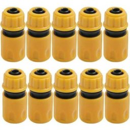 Embout Tuyau D'arrosage 10pcs, Raccord Tuyau D'arrosage, Jardin en Plastique Raccords d'Arrosage