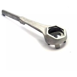 Clé de serrage en aluminium pour futs à bondes