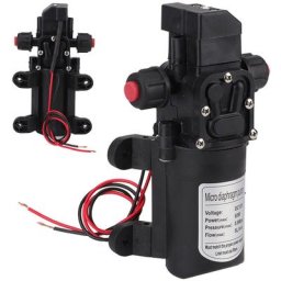 Prénfle - Pompe à Eau Haute Pression, dc 12V 5 L/Min Pompe à Eau Diaphragme Pompe de Pulvérisateur